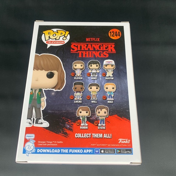 Funko Pop! Television Netflix Stranger Things 4 Robin #1244 Vinyl Figure - Picture 2 of 8